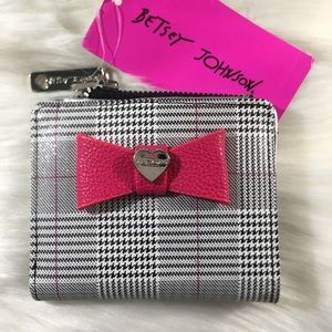Betsey Johnson Bifold Wallet with coin purse🎀